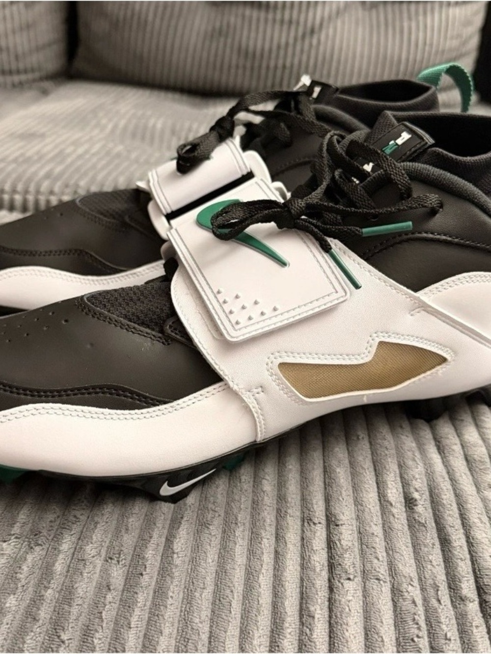 Nike Diamond Turf 93 TD 'Emerald' Football Cleats HF5298-102 Men’s Size 12